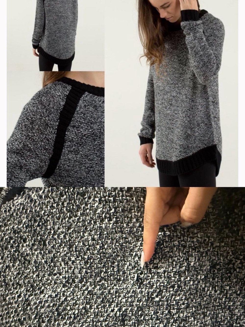 Lululemon Tunic sweater merino wool